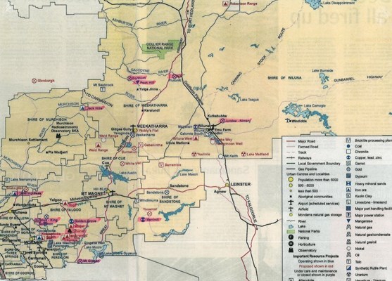 Yalgoo Maps - Mining Leases