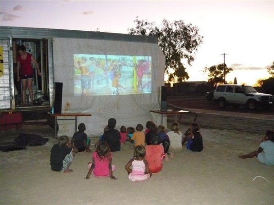 Australia Day in Yalgoo - Aus Day movie night