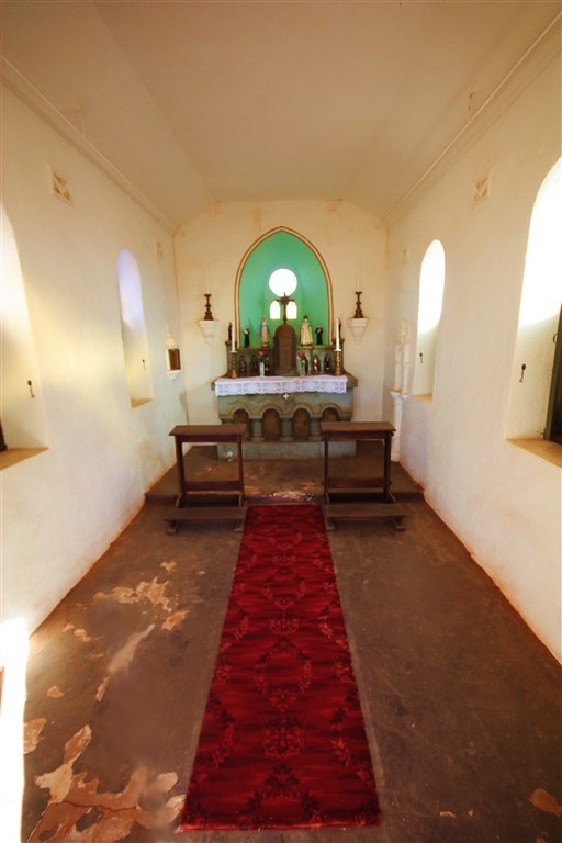 inside chapel