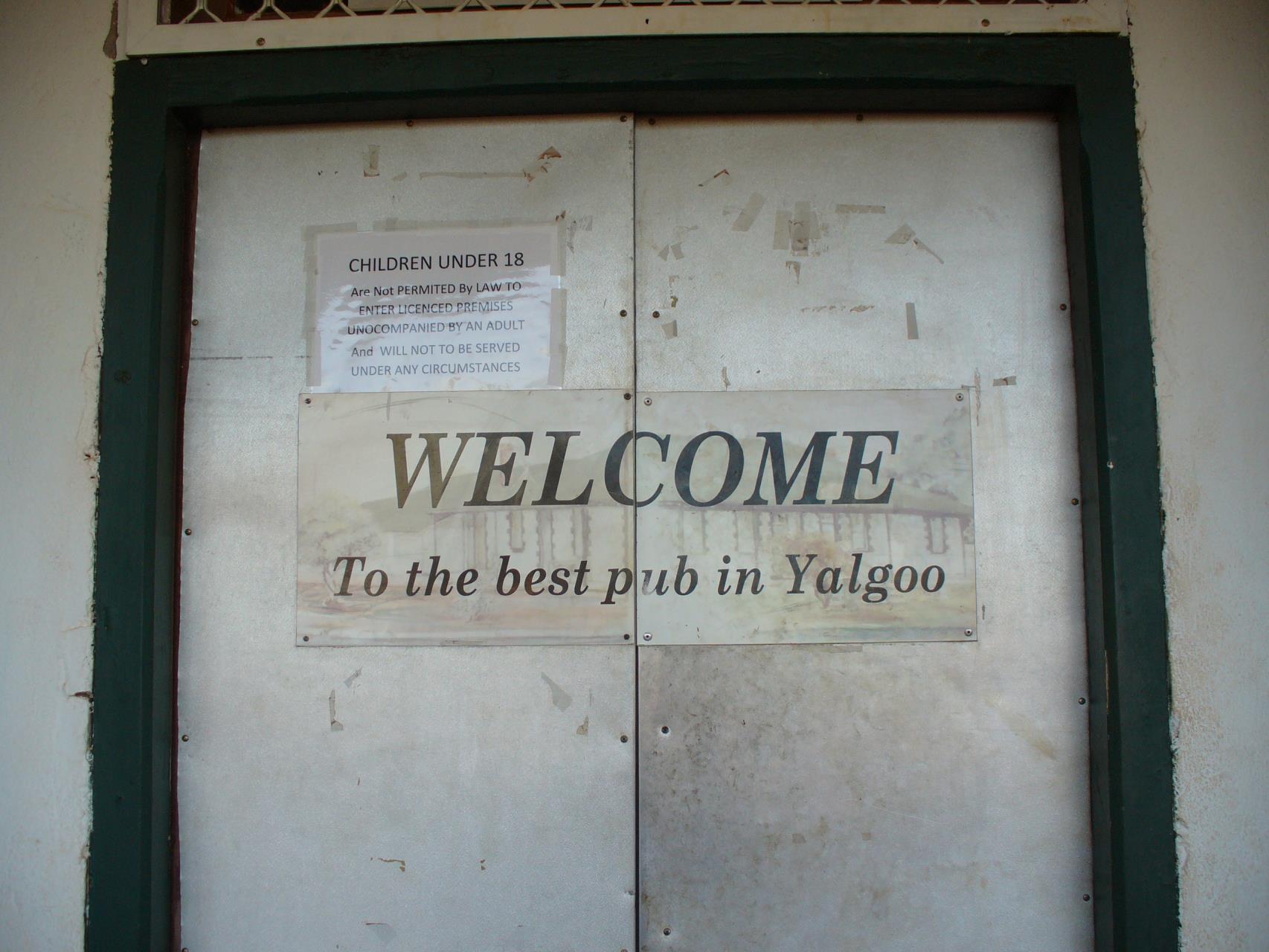 pub door