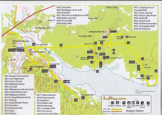 Yalgoo Maps - Shire map