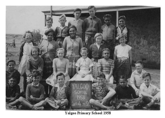 History - Yalgoo Primary School 1958