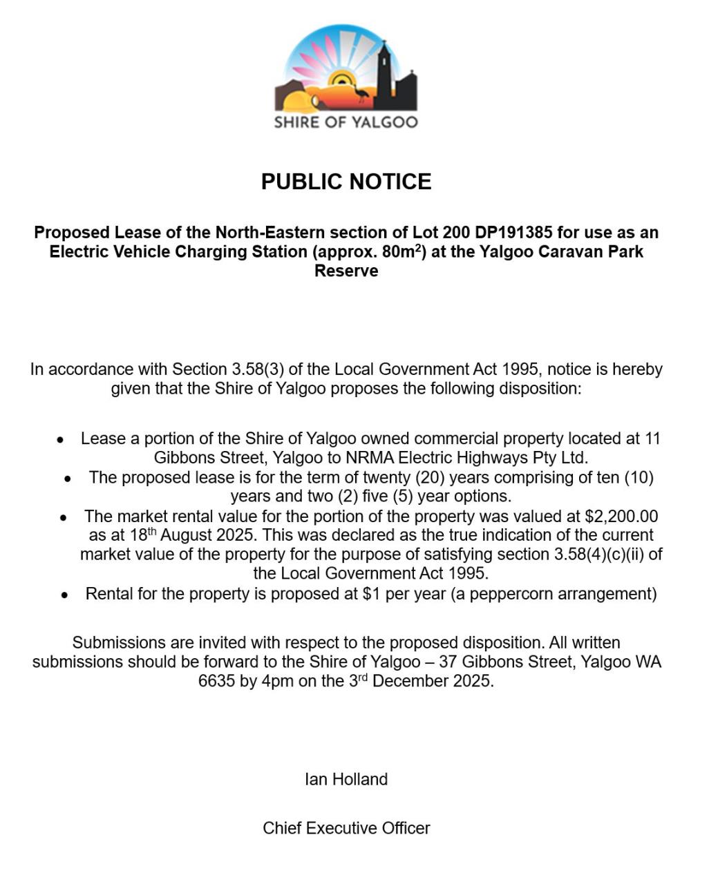 Electric Vehicle Charging Station